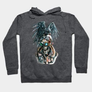 Skull and Raven Hoodie